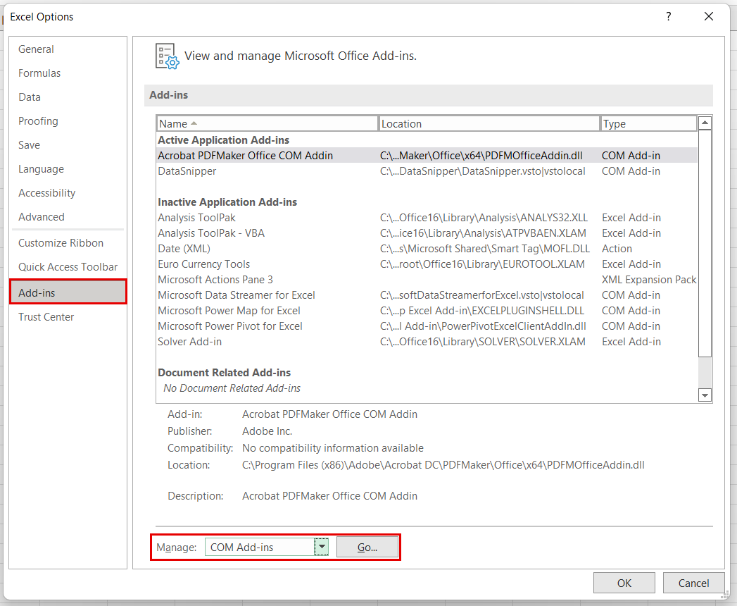 datasnipper in excel